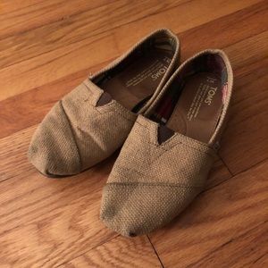 Toms Beige Burlap